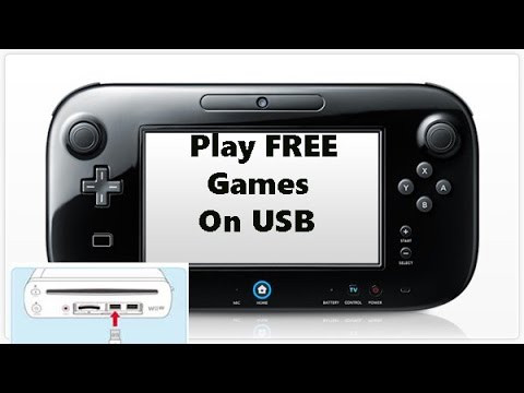 how to play downloaded games on wii u